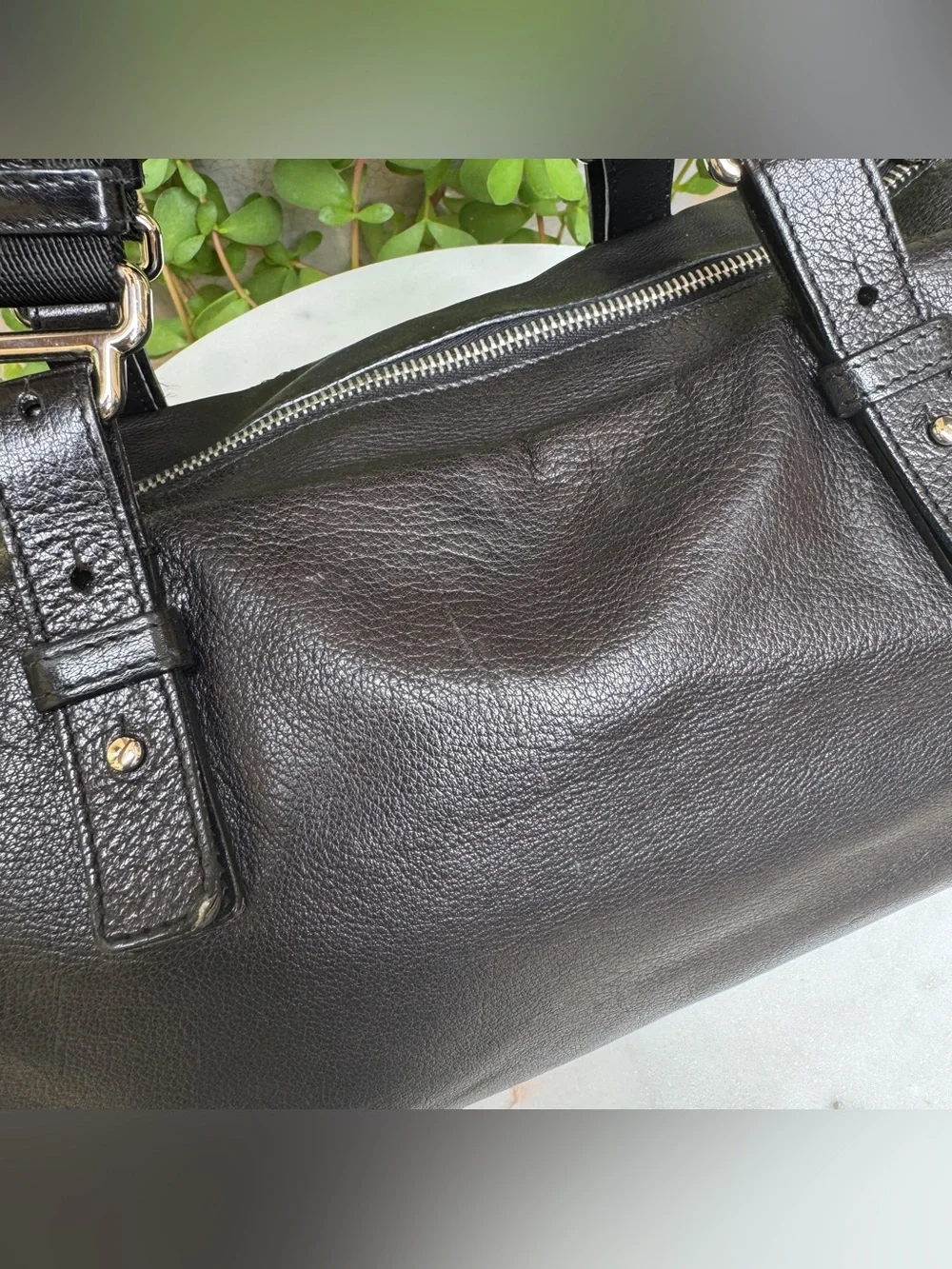 Yves Saint Laurent Studded Vintage Rive Gauche Satchel